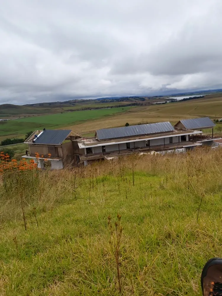 Metal sheet roofing on buildings maintained by Nelukalo RI Enterprises